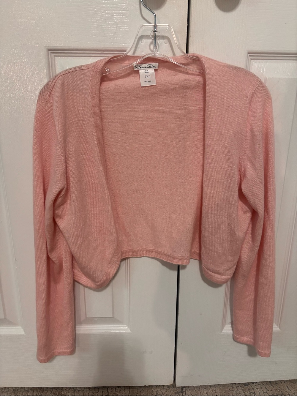 Oscar De La Renta cashmere and silk womens cardigan size M